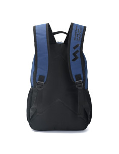 Mochila 18 Pulg. Art. WAN 34844 AZUL poliéster 100% c/ bolsillos frente y laterales 2